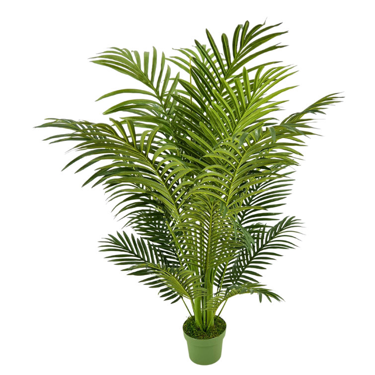 Primrue 42'' Faux Palm Tree in Planter Wayfair